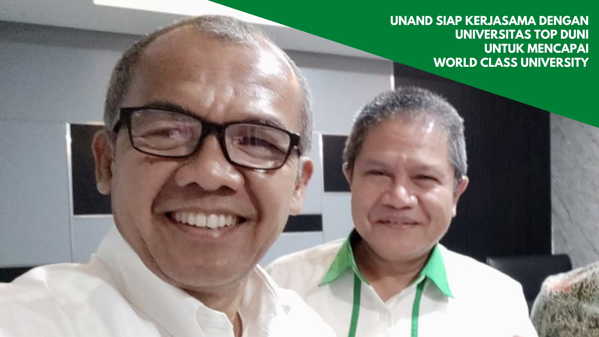 UNAND Inspiratif : Menuju World Class University, UNAND siap kerjasama dengan Universitas TOP Dunia